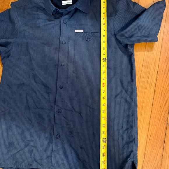 Columbia men’s button-down shirt, blue size M EUC - Picture 5 of 6